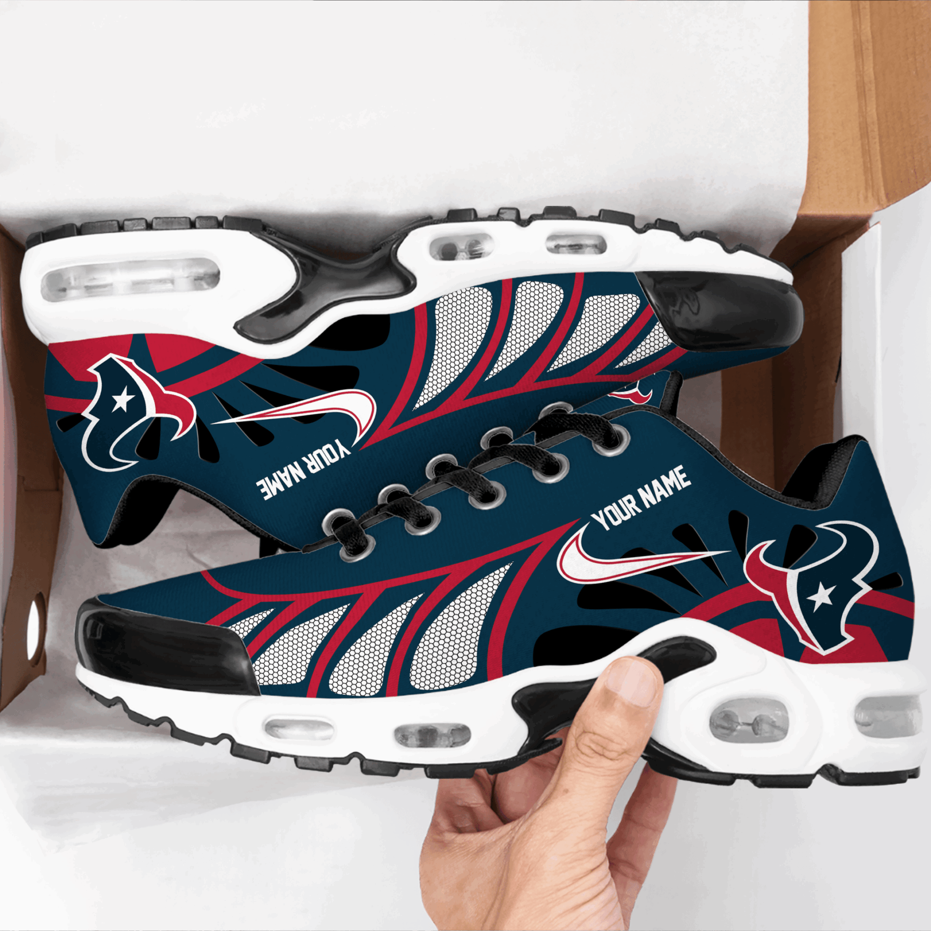 Houston Texans | Personalized Air Max Shoes Limited Edition TD 050625 – HuddleStyle.com - Image 2