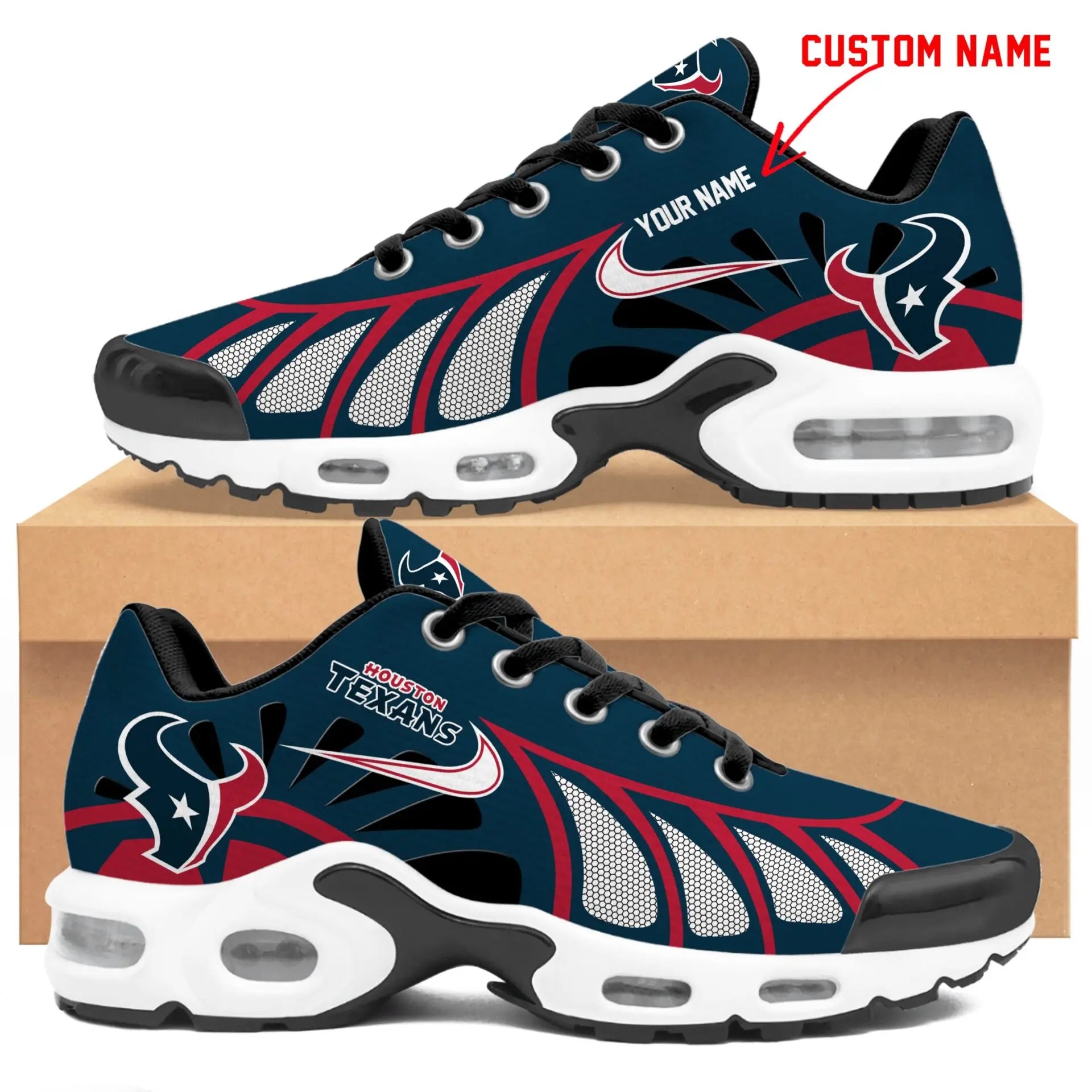 Houston Texans | Personalized Air Max Shoes Limited Edition TD 050625 – HuddleStyle.com - Main