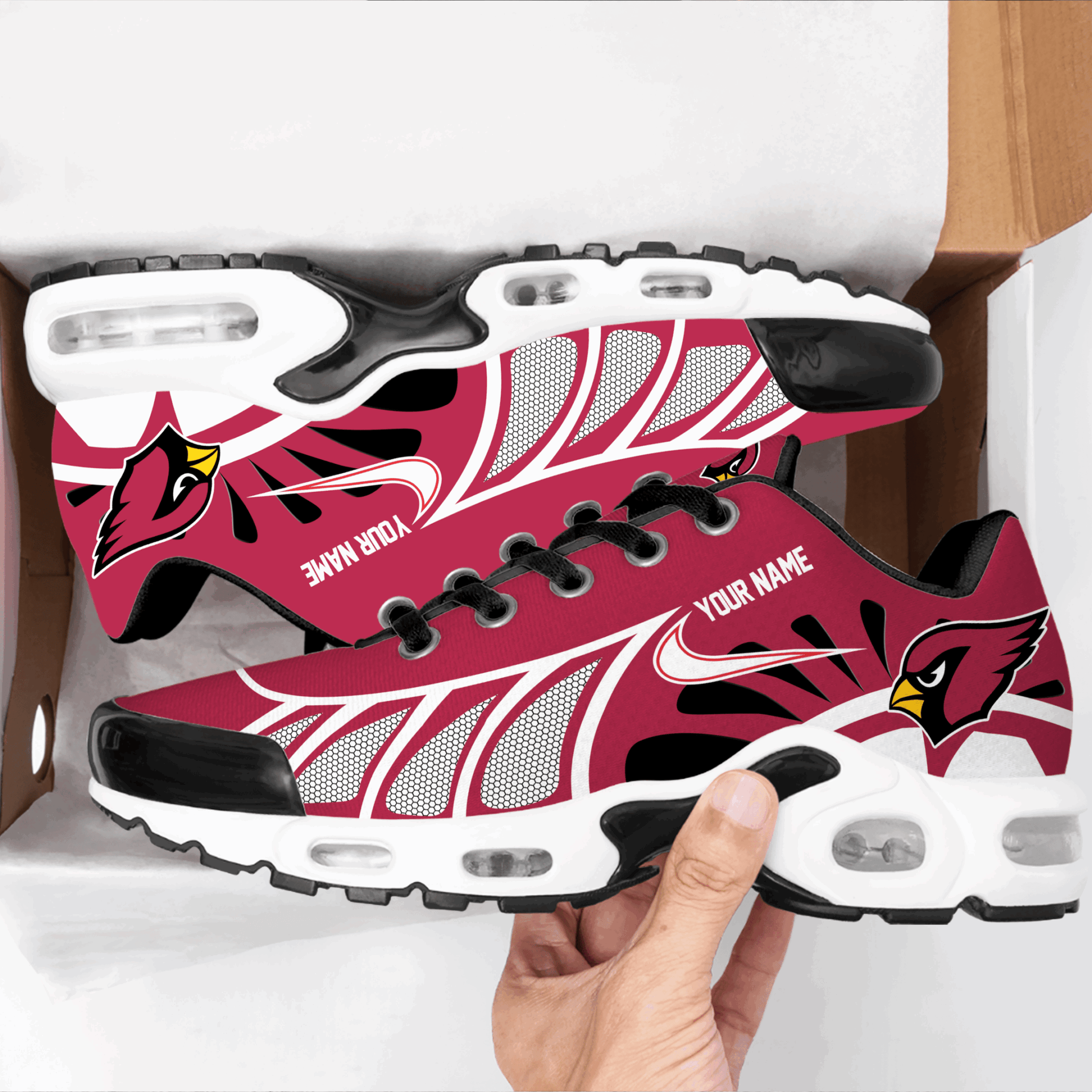 Arizona Cardinals | Personalized Air Max Shoes Limited Edition TD 050625 – HuddleStyle.com - Image 4
