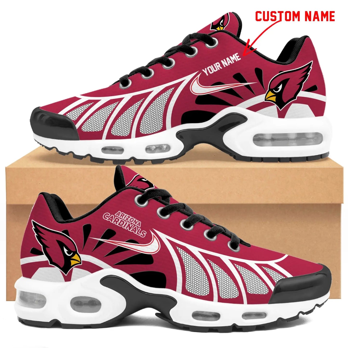 Arizona Cardinals | Personalized Air Max Shoes Limited Edition TD 050625 – HuddleStyle.com - Image 3
