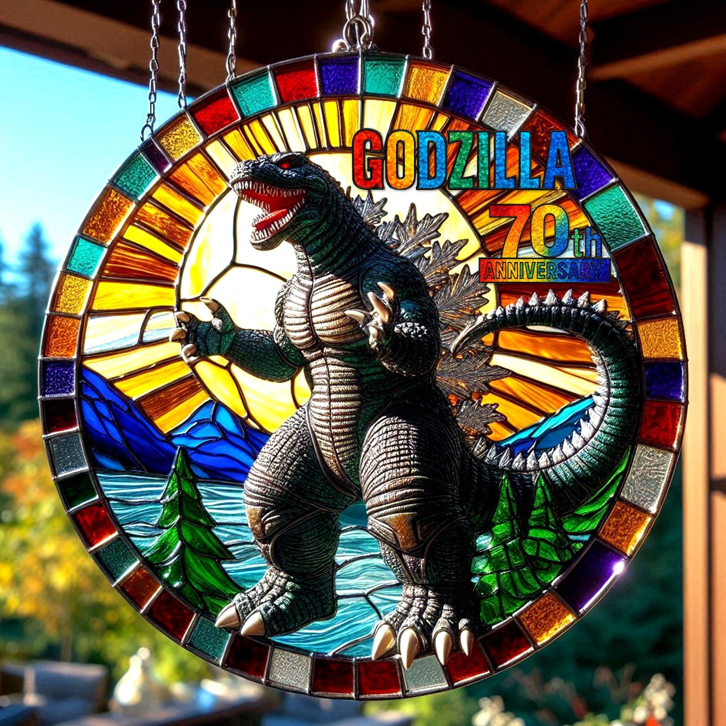 Godzilla | Suncatcher Home Decor TD