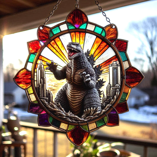 Godzilla | Suncatcher Home Decor TD