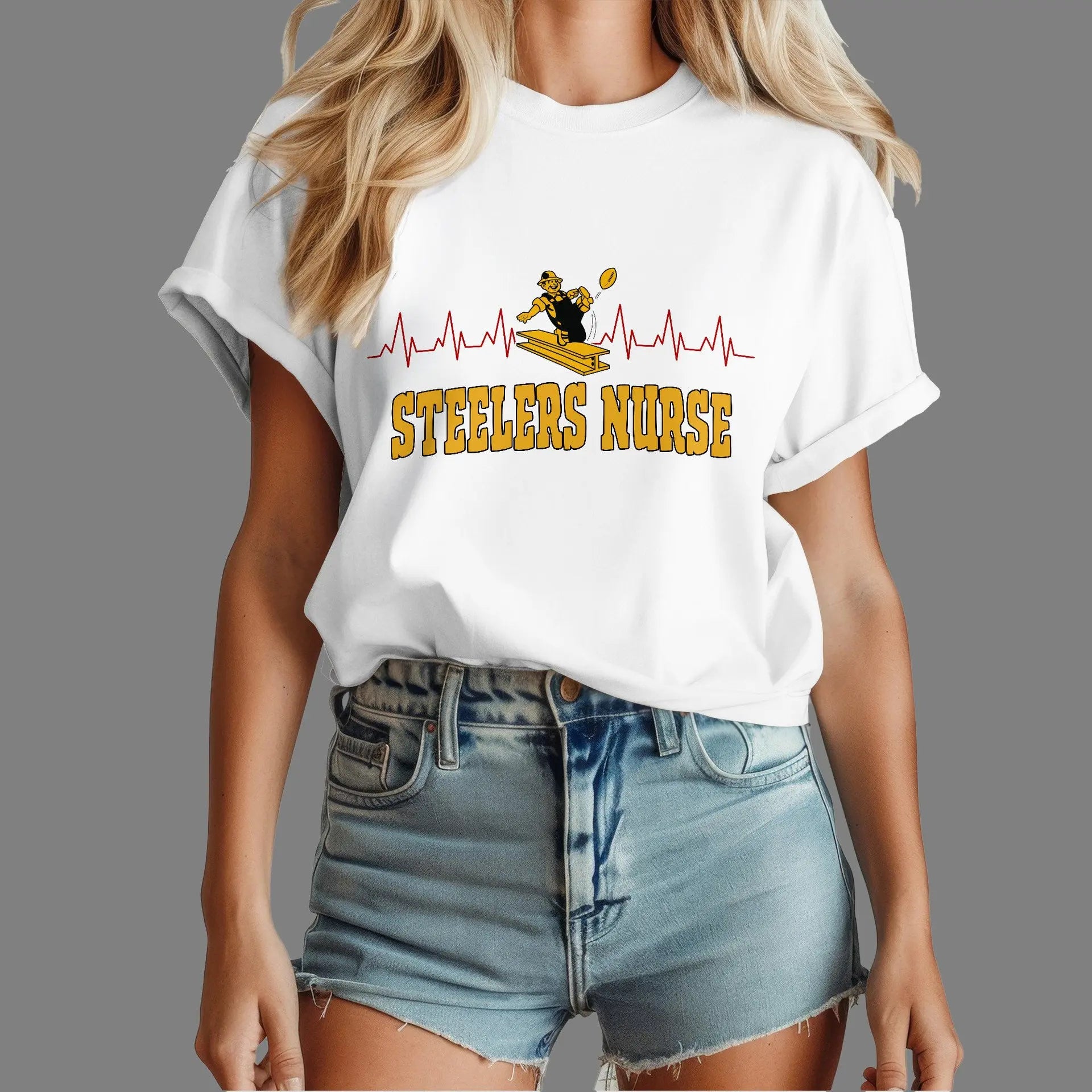 Pittsburgh Steelers | Premium Nurse Appreciation Month Women’s Shirt NY – HuddleStyle.com - Image 4