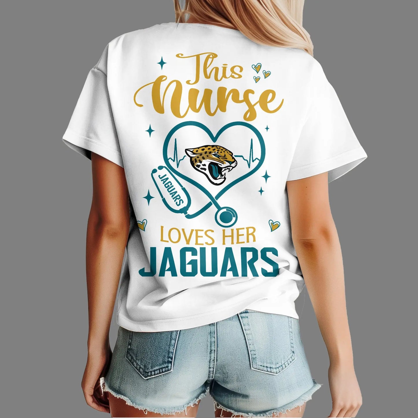 Jacksonville Jaguars | Premium Nurse Appreciation Month Women’s Shirt NY – HuddleStyle.com - Image 4