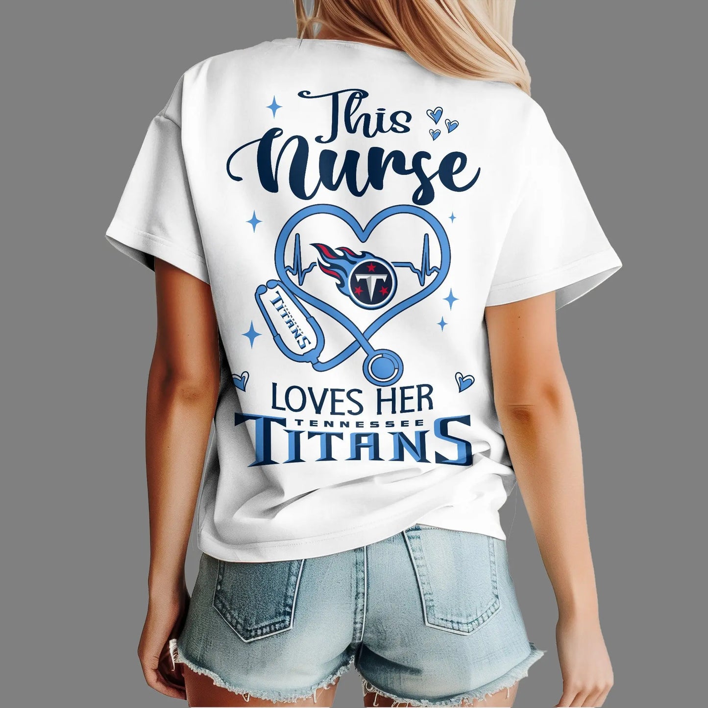 Tennessee Titans | Premium Nurse Appreciation Month Women’s Shirt NY – HuddleStyle.com - Main