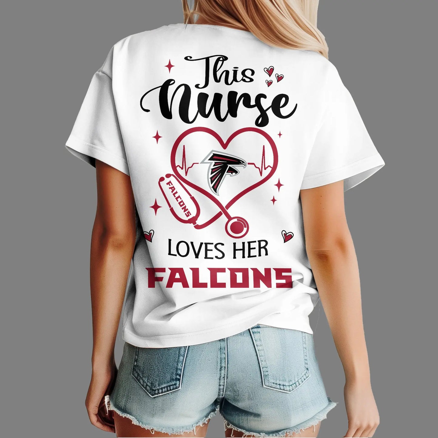 Atlanta Falcons | Premium Nurse Appreciation Month Women’s Shirt NY – HuddleStyle.com - Image 5