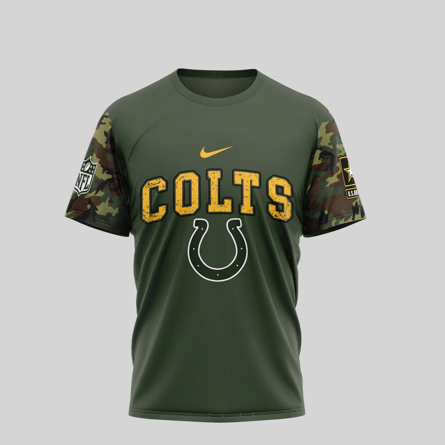 Indianapolis Colts | Premium U.S.Army 3D Shirt TD – HuddleStyle.com - Main