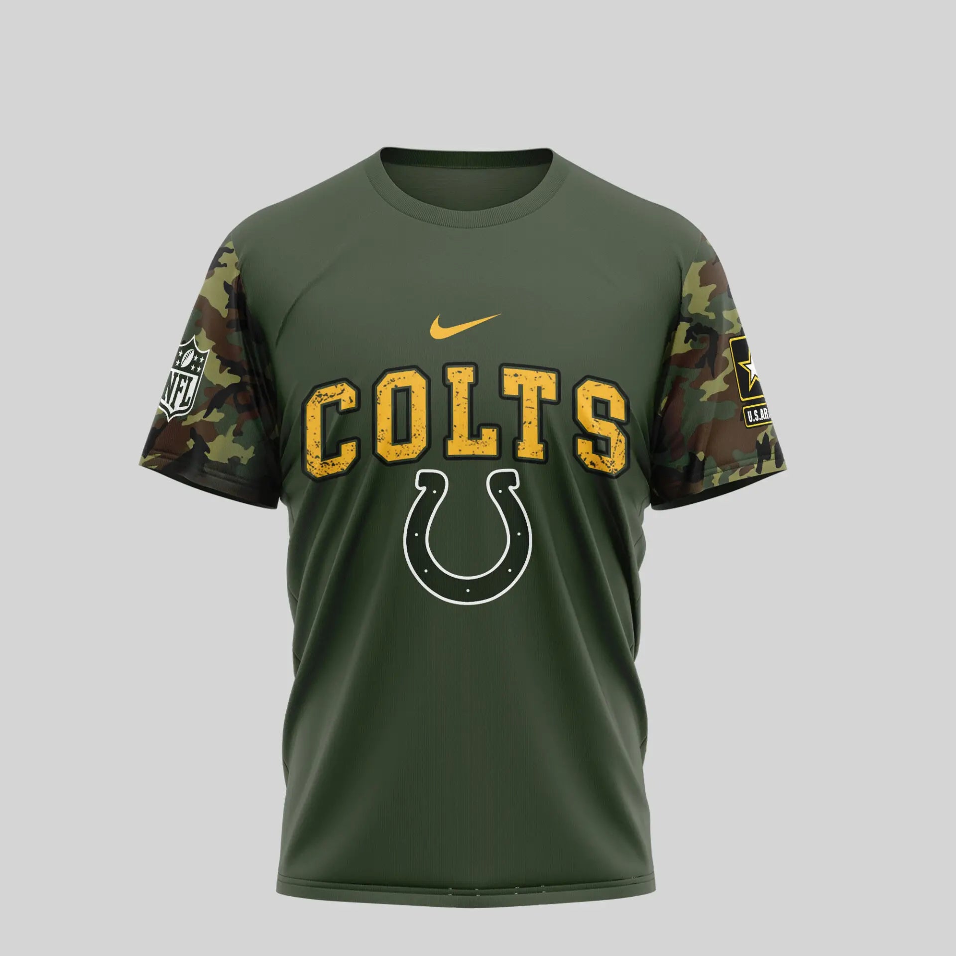Indianapolis Colts | Premium U.S.Army 3D Shirt TD – HuddleStyle.com - Main