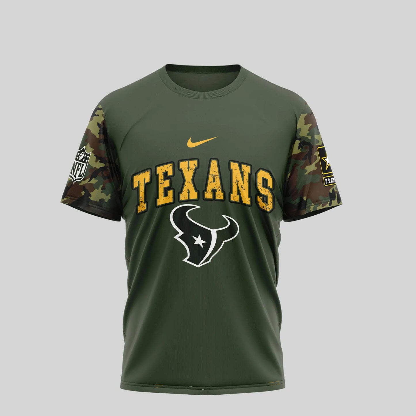 Houston Texans | Premium U.S.Army 3D Shirt TD – HuddleStyle.com - Image 4