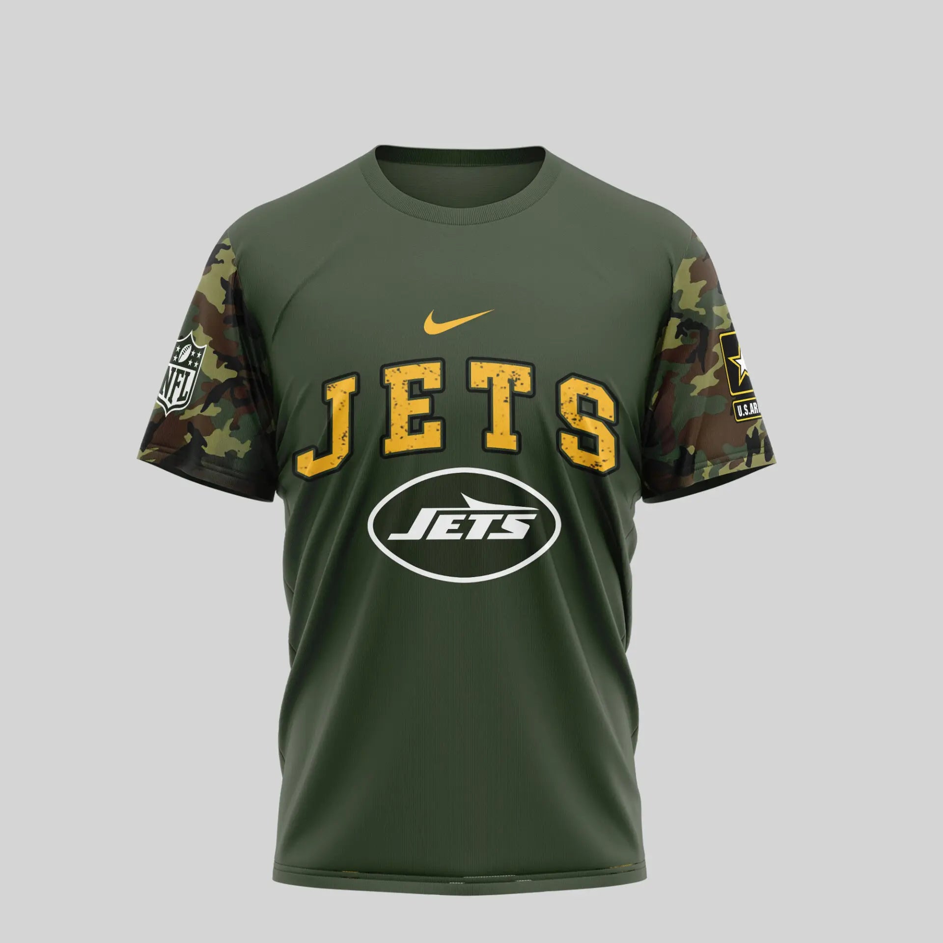New York Jets | Premium U.S.Army 3D Shirt TD – HuddleStyle.com - Image 2
