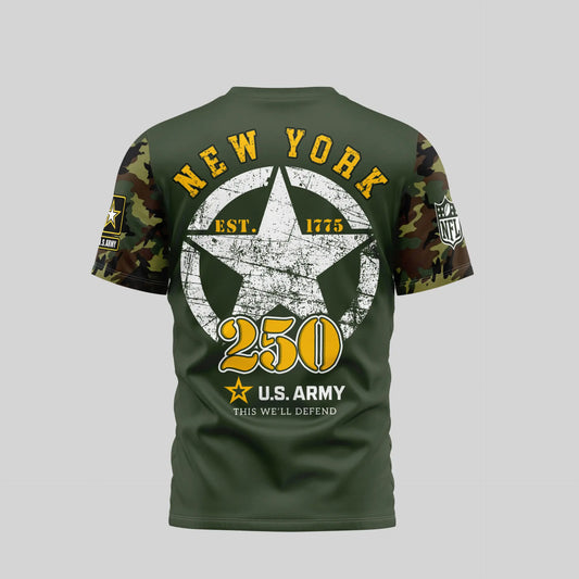 New York Jets | Premium U.S.Army 3D Shirt TD – HuddleStyle.com - Main