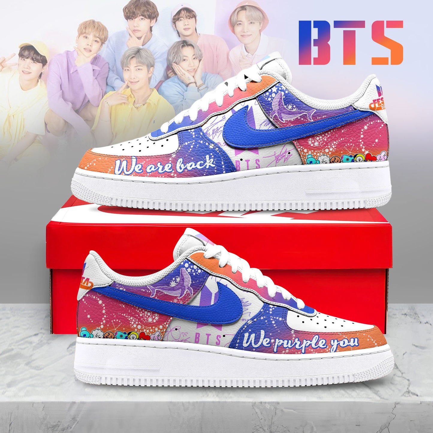 BTS | PREMIUM AF1 SNEAKER TD