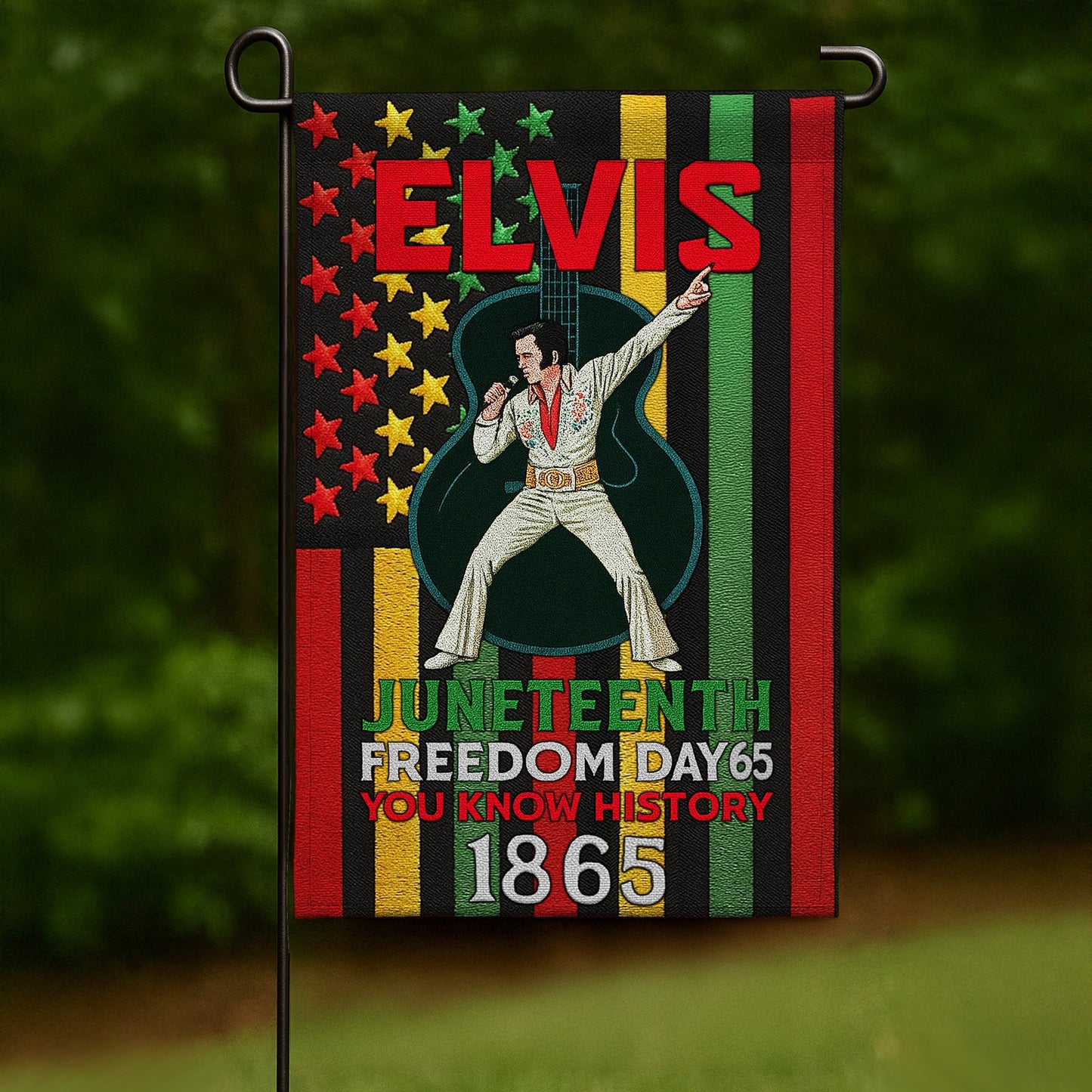 ELV Juneteenth Freedom Day Flag NY