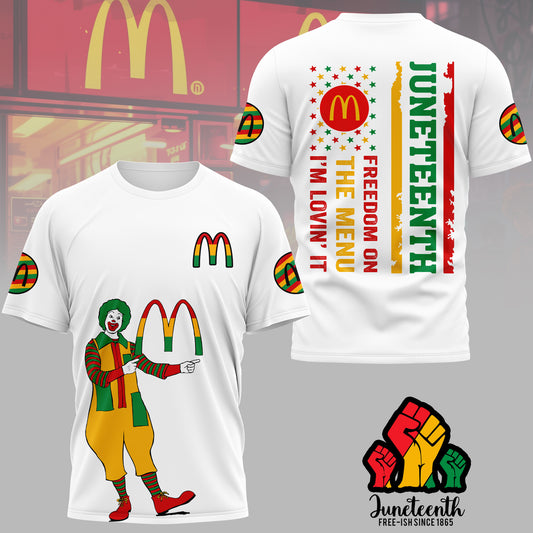 PREMIUM MDN JUNETEENTH FREEDOM DAY 3D SHIRT NY