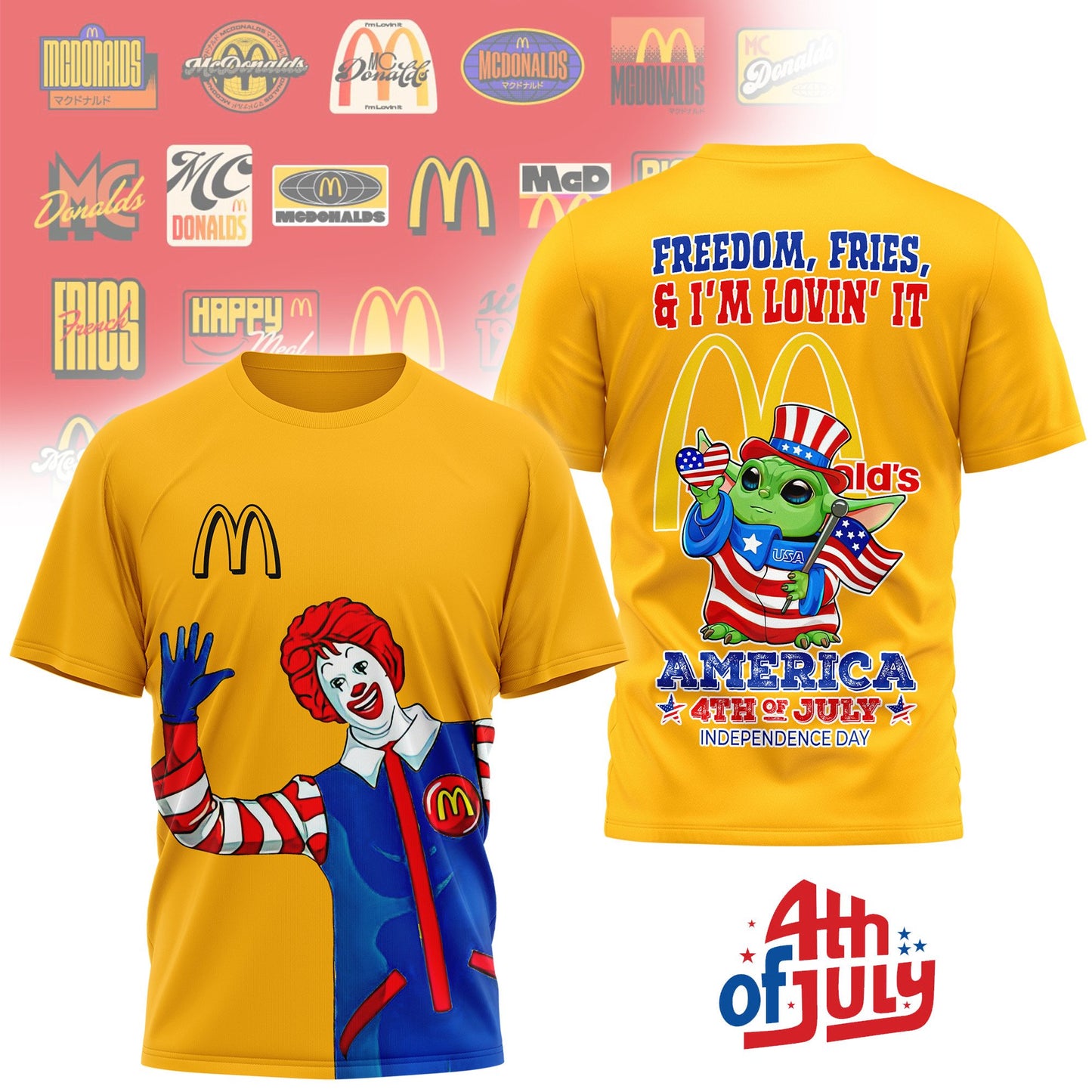 PREMIUM MDN INDEPENDENCE DAY 3D SHIRT NY