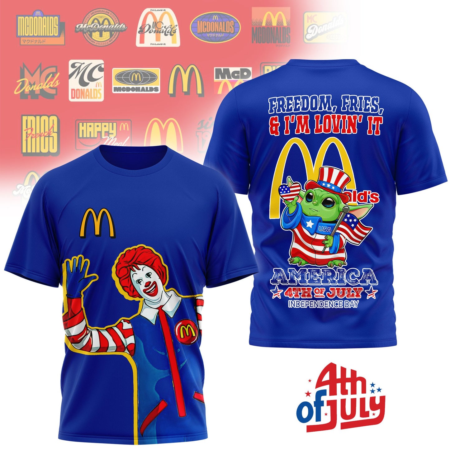 PREMIUM MDN INDEPENDENCE DAY 3D SHIRT NY