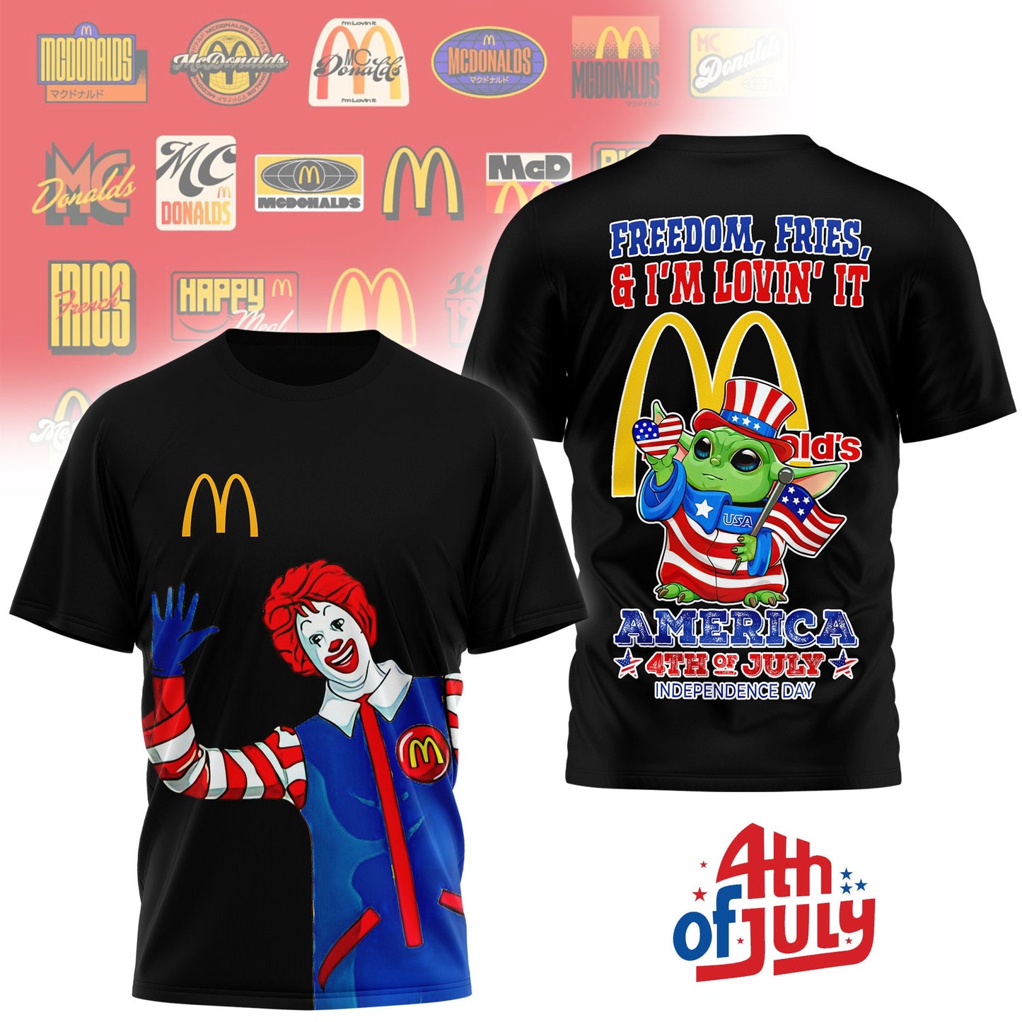 PREMIUM MDN INDEPENDENCE DAY 3D SHIRT NY