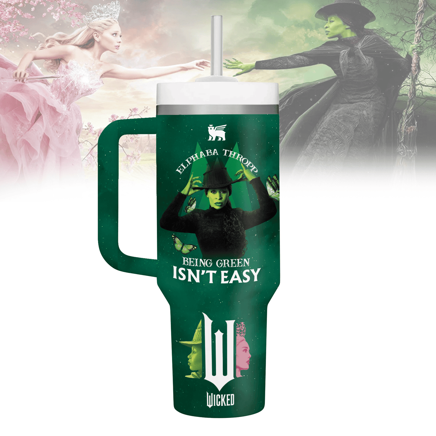 WCKD | Premium 3 Style 40oz Tumbler With Handle NY