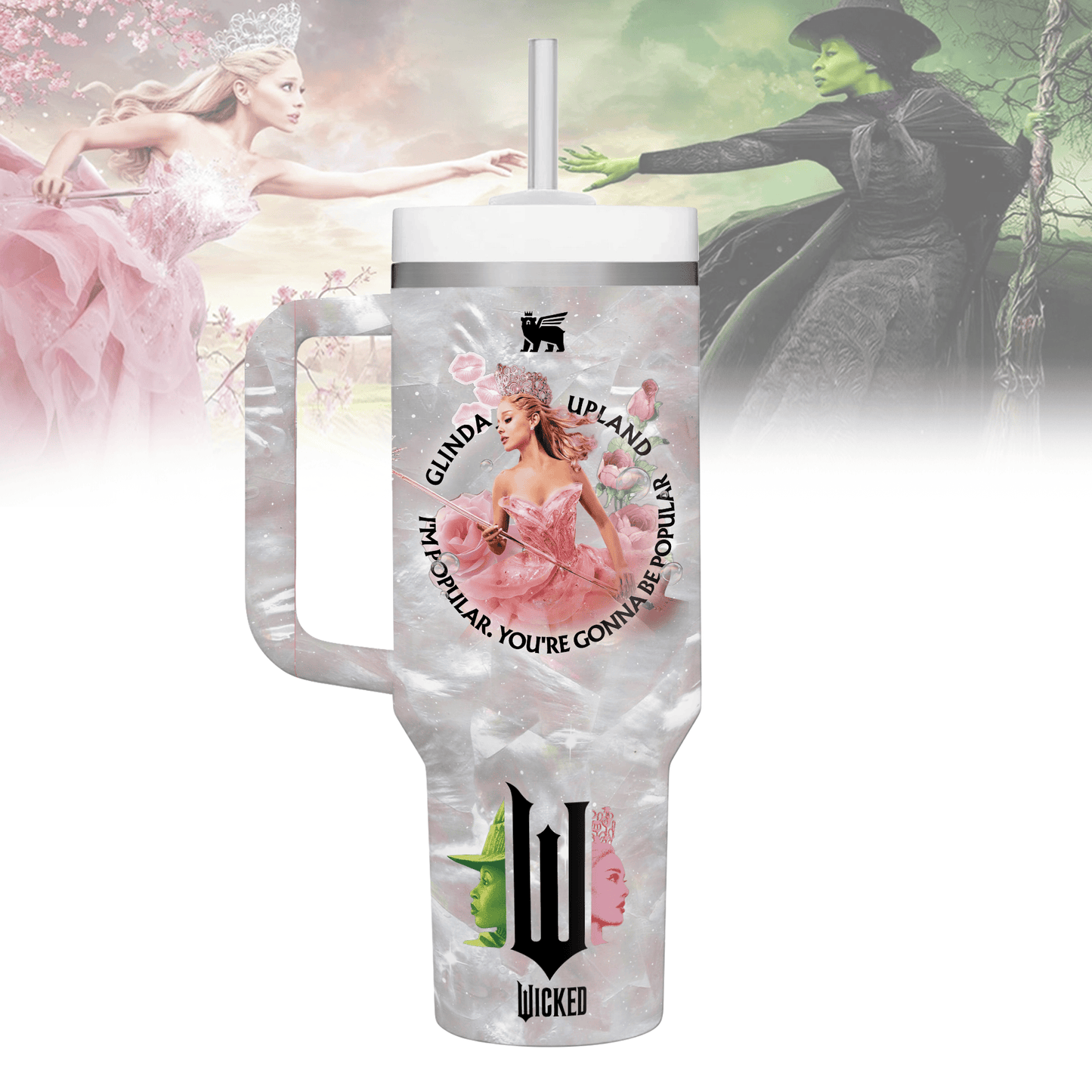 WCKD | Premium 3 Style 40oz Tumbler With Handle NY