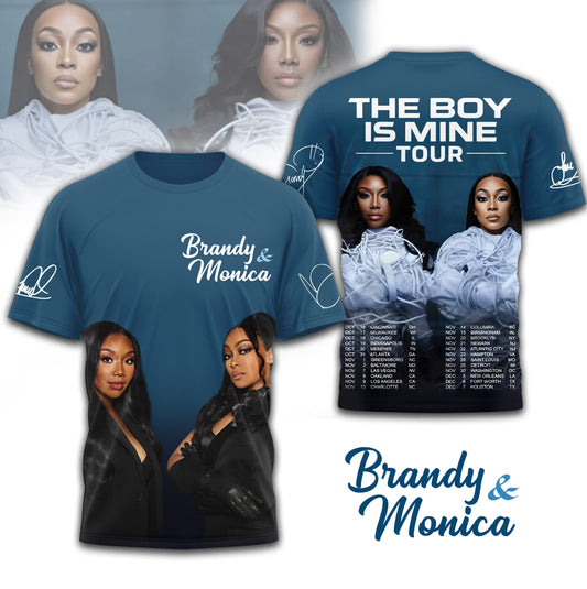 Premium BND Tour Date 3D Shirt TD