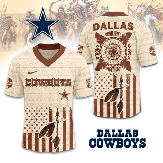 Dallas Cowboys | Premium Native American Jersey TD – HuddleStyle.com - Main