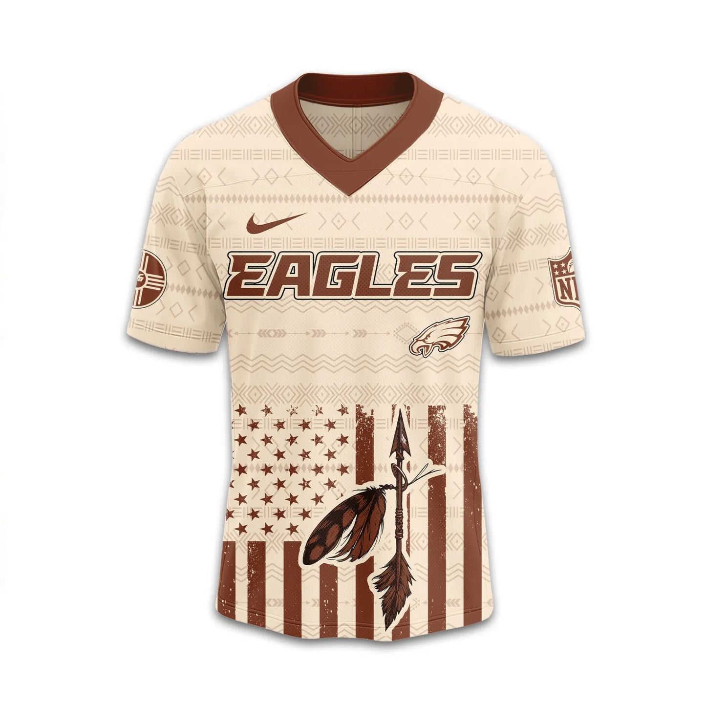 Philadelphia Eagles | Premium Native American Jersey TD – HuddleStyle.com - Main