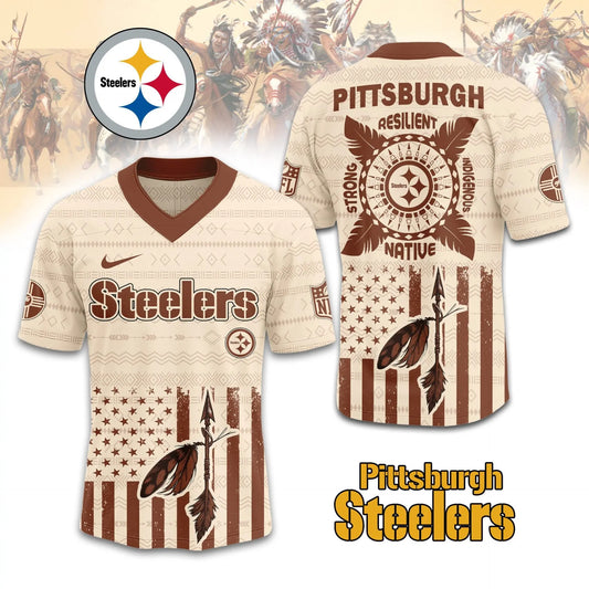 Pittsburgh Steelers | Premium Native American Jersey TD – HuddleStyle.com - Main