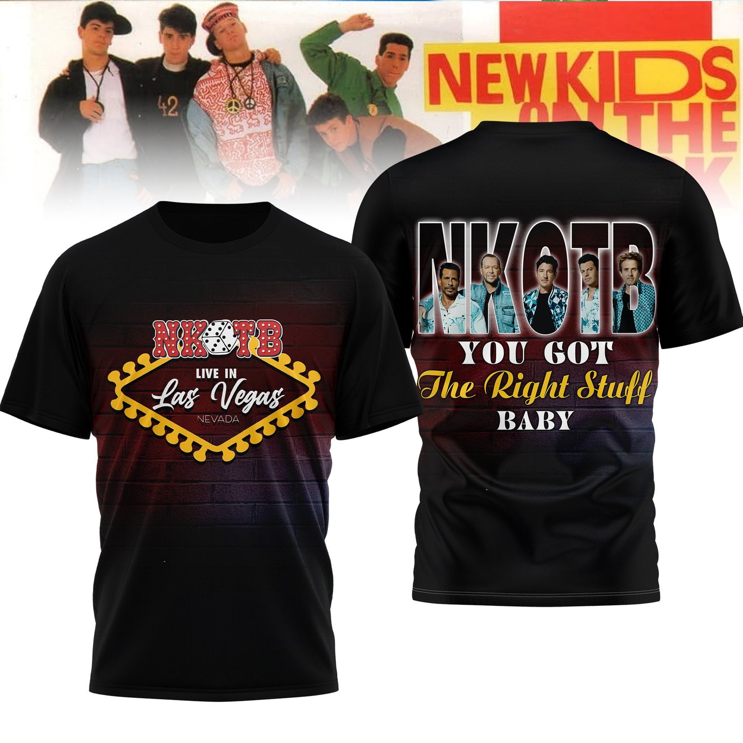 PREMIUM NKOTB 3D SHIRT HI