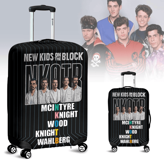 Premium NKOTB Luggage Cover NY