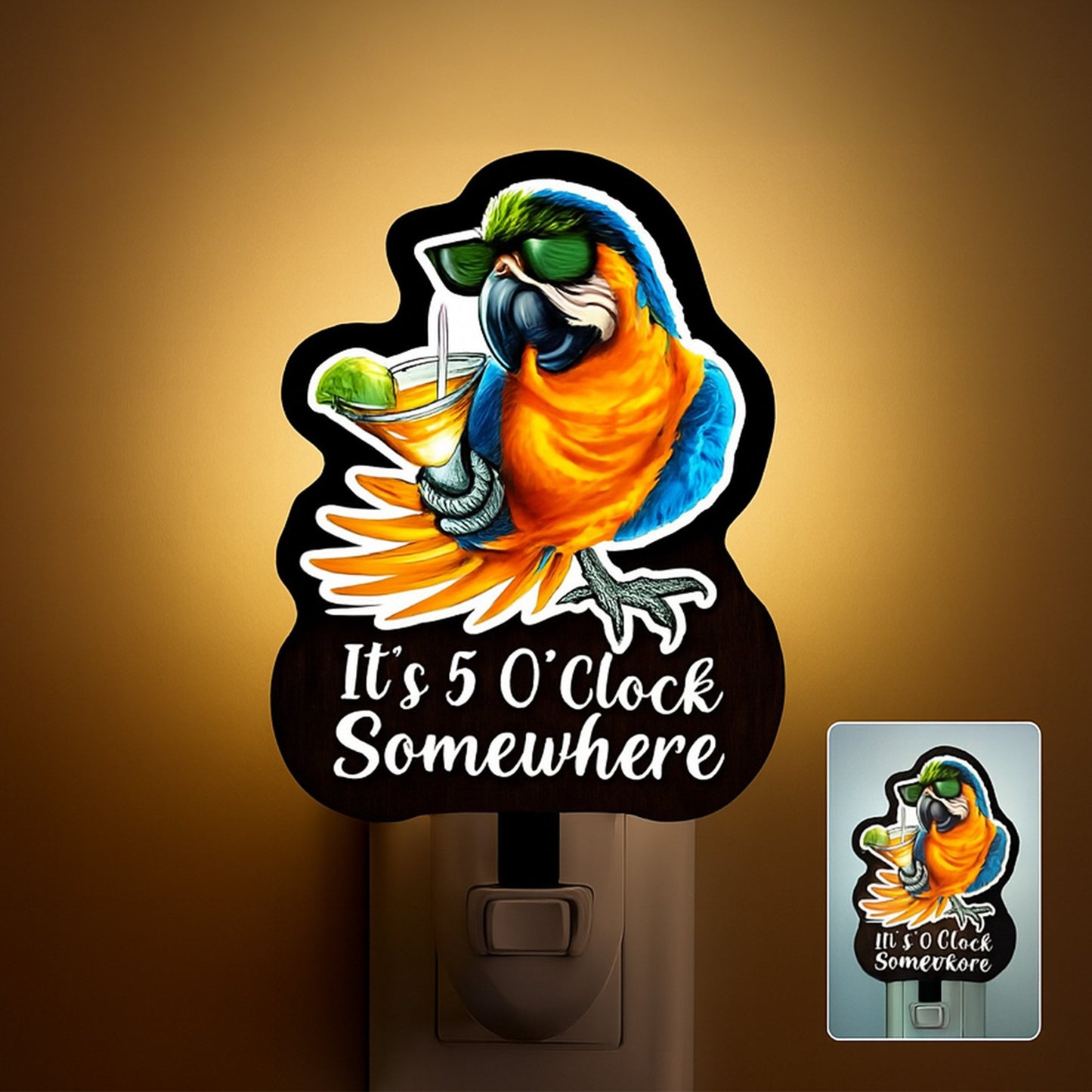 PREMIUM JBT WOOD AND ACRYLIC NIGHT LIGHT NY