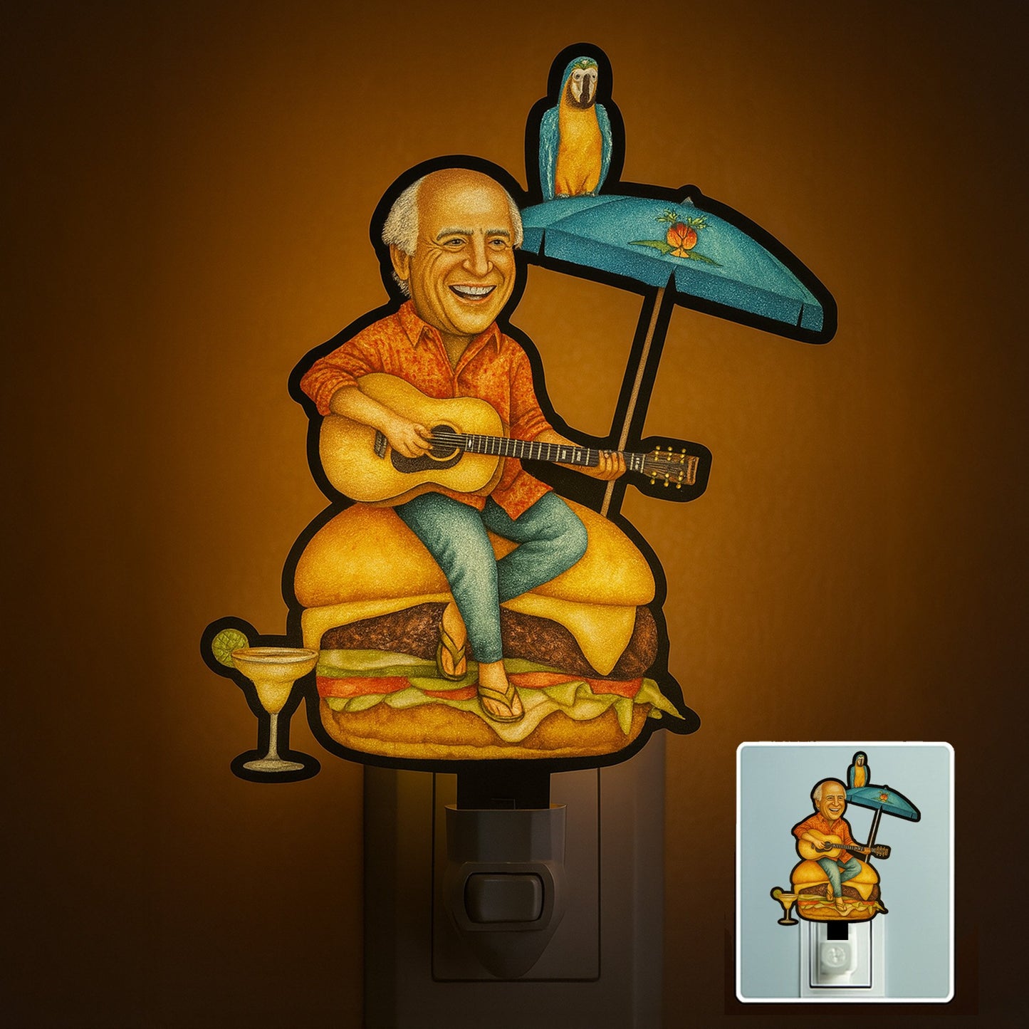 PREMIUM JBT WOOD AND ACRYLIC NIGHT LIGHT NY