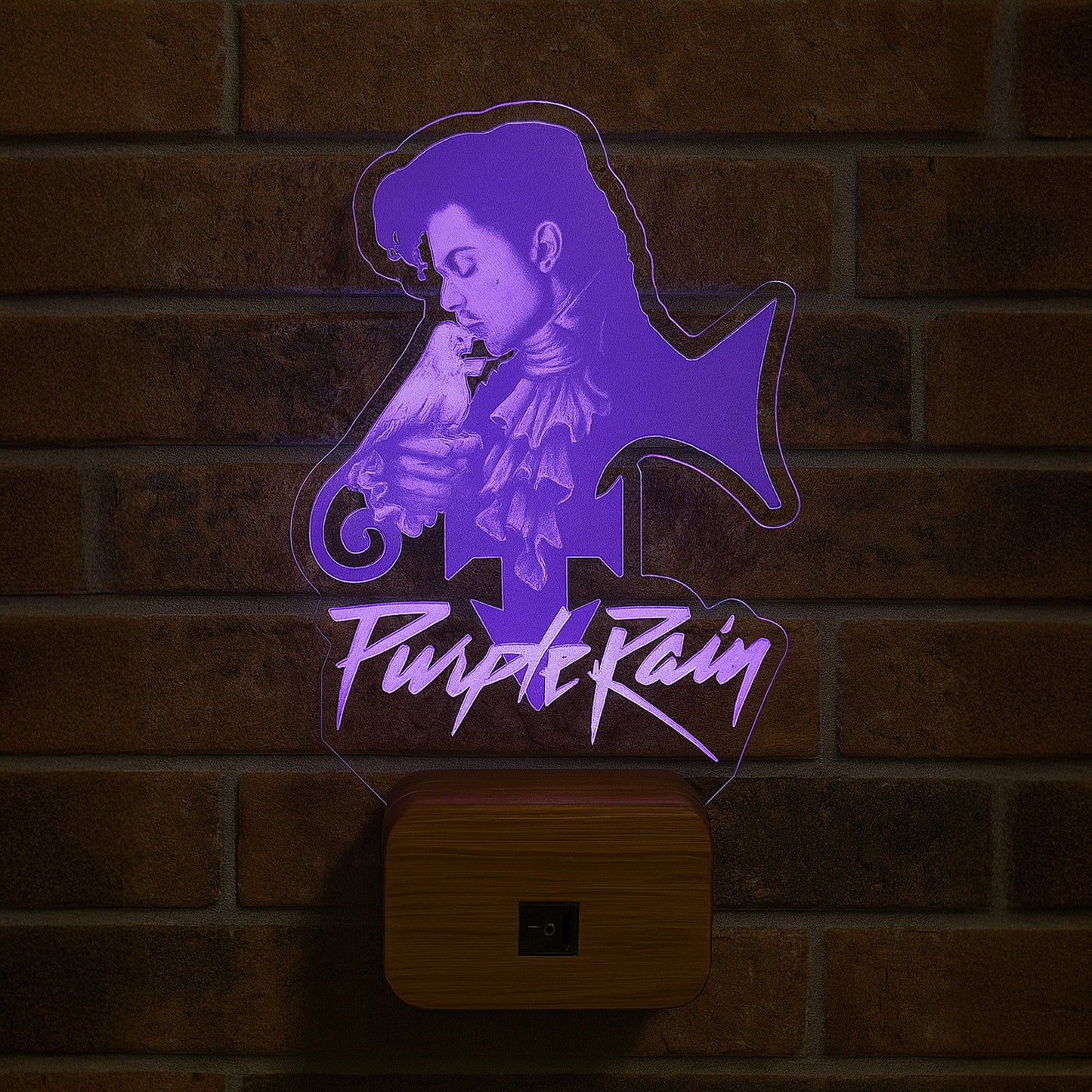 PREMIUM PRCE WOOD AND ACRYLIC NIGHT LIGHT NY