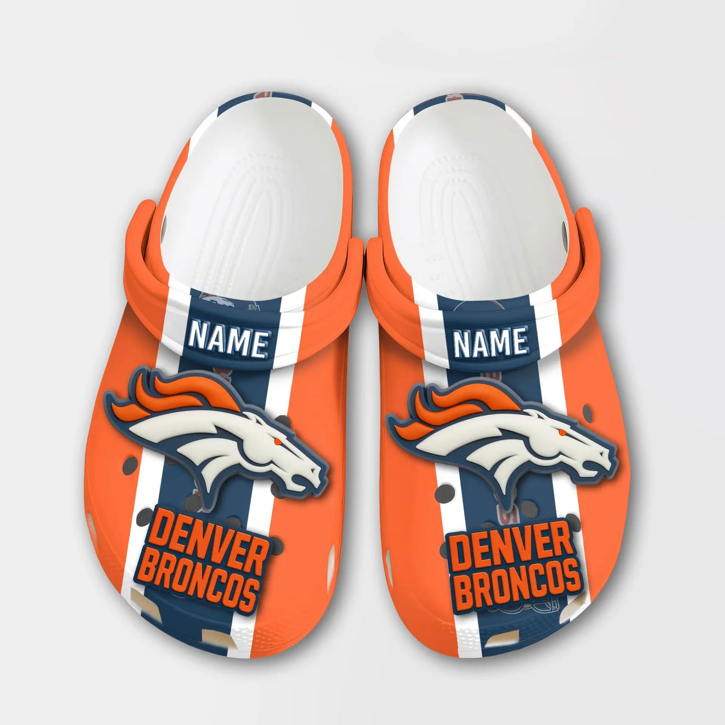 Denver Broncos | PREMIUM NFL CLOGS TD – HuddleStyle.com - Image 2