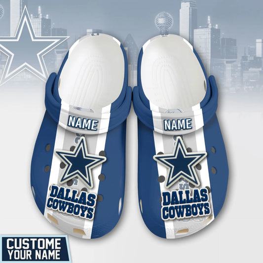 Dallas Cowboys | PREMIUM NFL CLOGS TD – HuddleStyle.com - Main