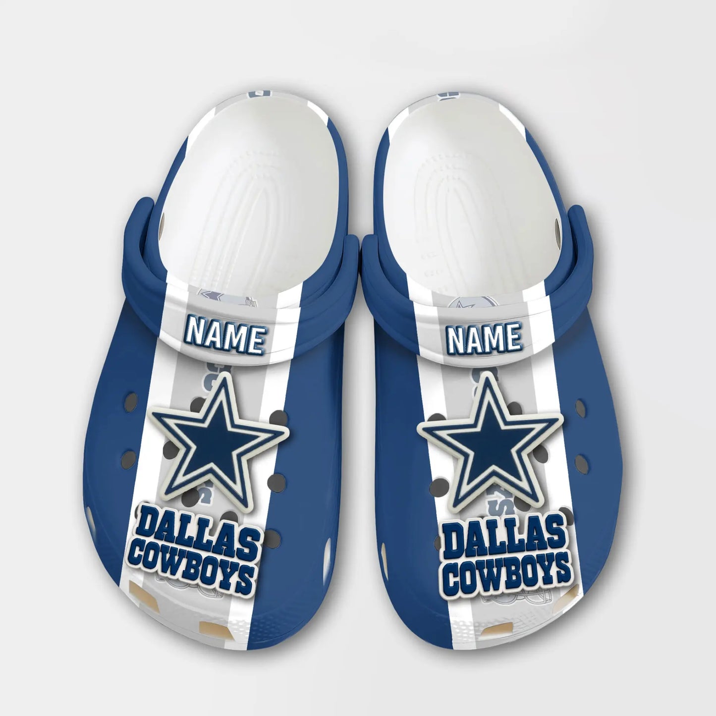 Dallas Cowboys | PREMIUM NFL CLOGS TD – HuddleStyle.com - Image 2