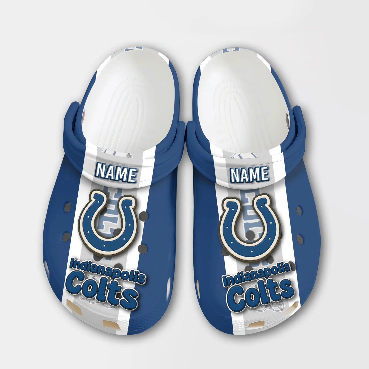 Indianapolis Colts | PREMIUM NFL CLOGS TD – HuddleStyle.com - Main