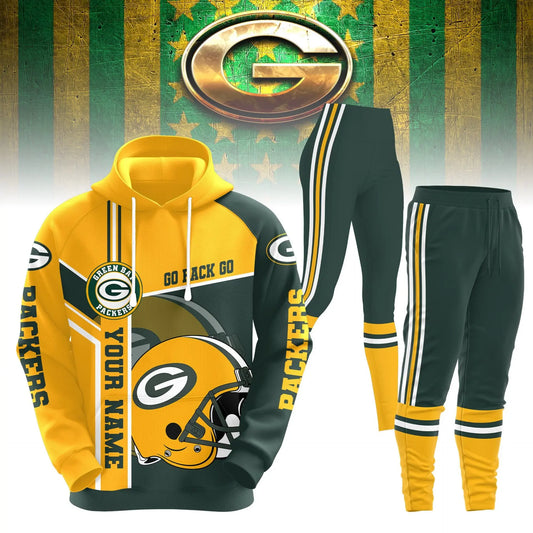 Green Bay Packers | Premium Hoodie Legging and Jogger HI – HuddleStyle.com - Main