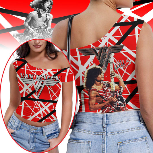 Premium VHL Short Sleeve One Shoulder Top NY