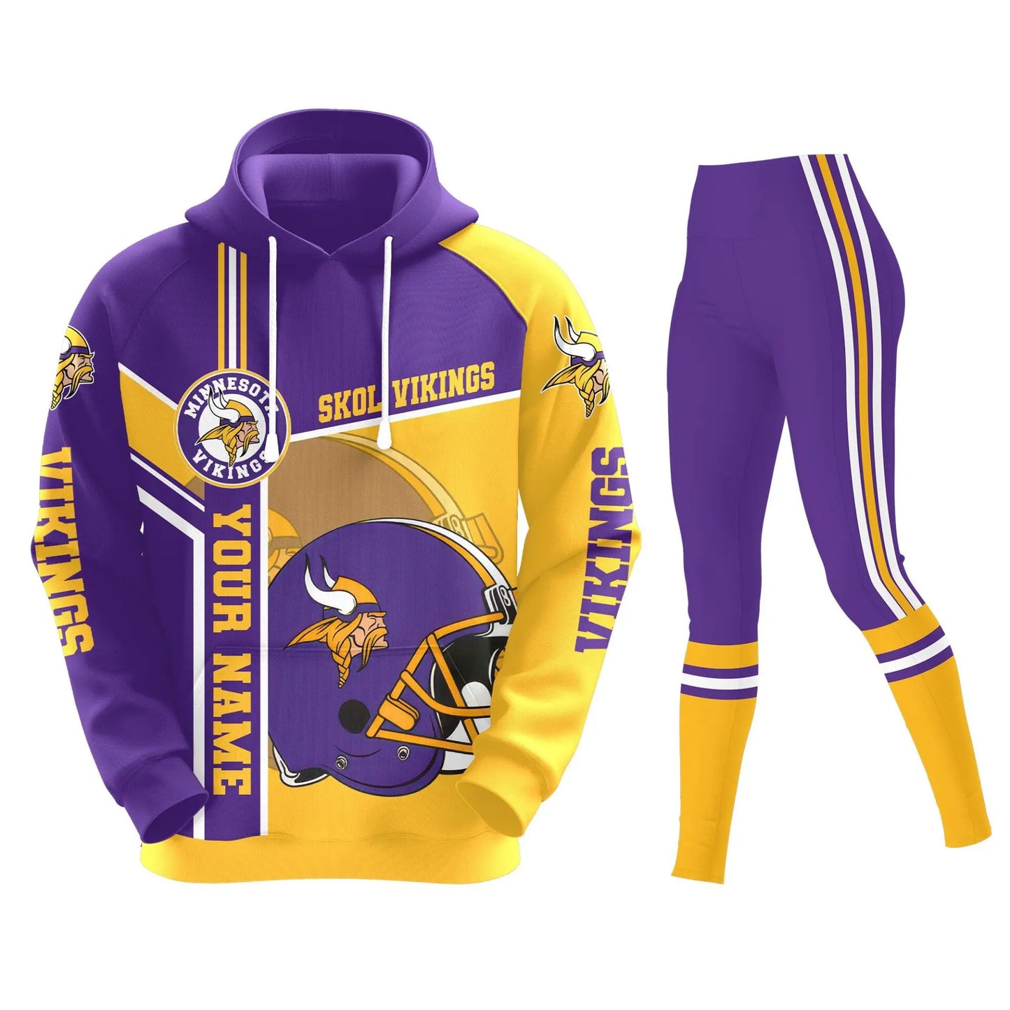 Minnesota Vikings | Premium Hoodie Legging and Jogger HI – HuddleStyle.com - Main