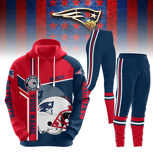 New England Patriots | Premium Hoodie Legging and Jogger HI – HuddleStyle.com - Main