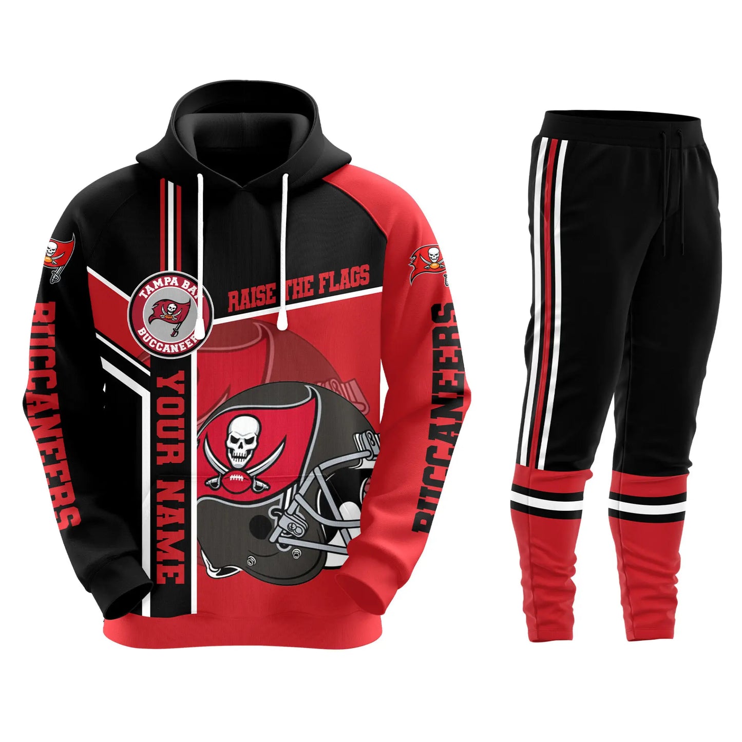 Tampa Bay Buccaneers | Premium Hoodie Legging and Jogger HI – HuddleStyle.com - Main