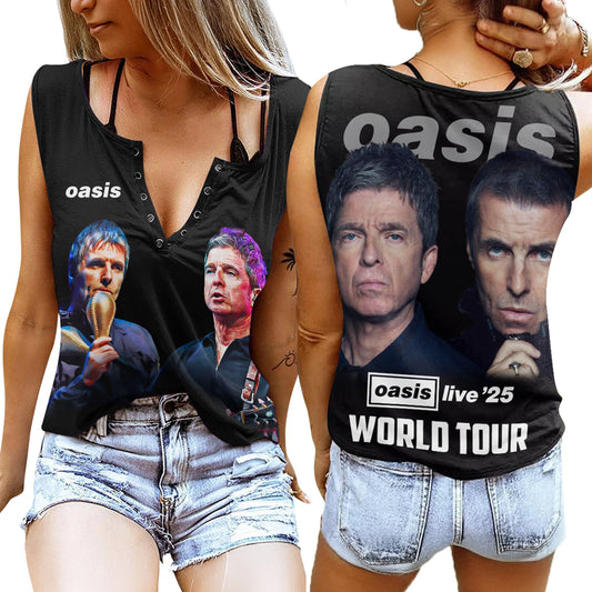 OAS Women's V-neck Tank Top NY