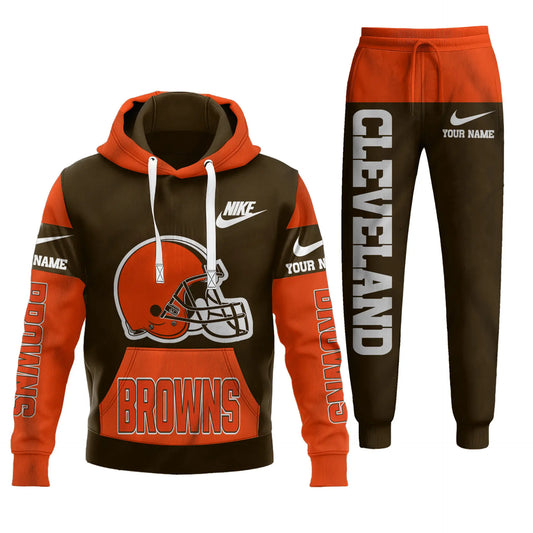 Cleveland Browns | Premium Hoodie & Pants Set TD – HuddleStyle.com - Main