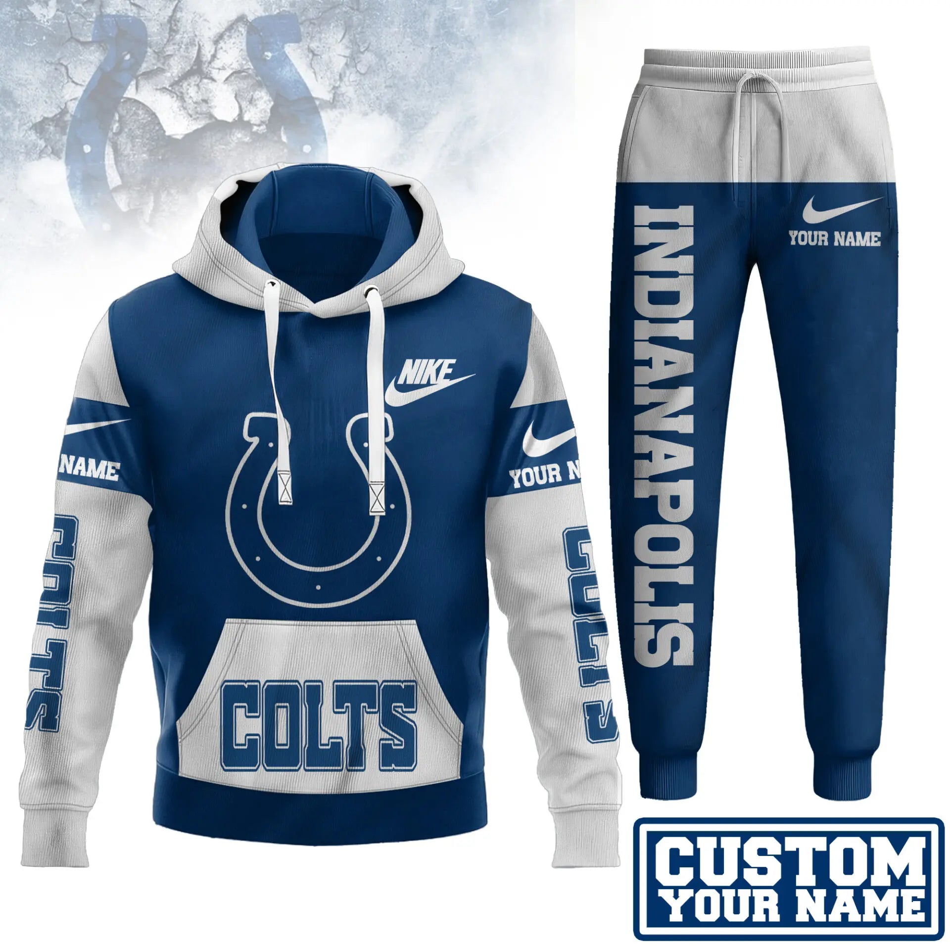 Indianapolis Colts | Premium Hoodie & Pants Set TD – HuddleStyle.com - Main