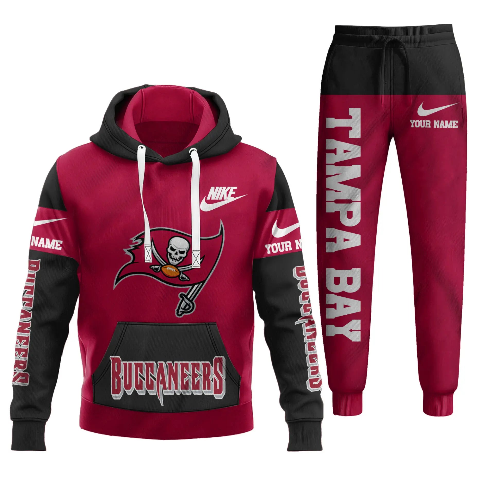 Tampa Bay Buccaneers | Premium Hoodie & Pants Set TD – HuddleStyle.com - Main