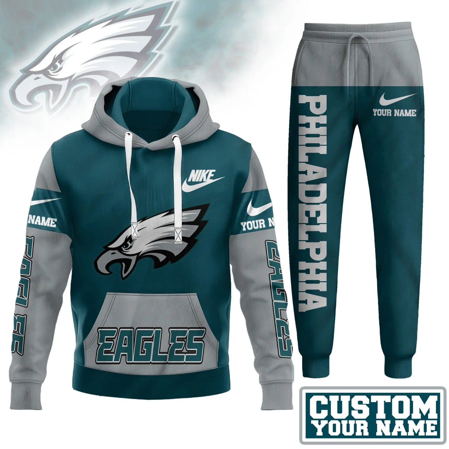 Philadelphia Eagles | Premium Hoodie & Pants Set TD – HuddleStyle.com - Main