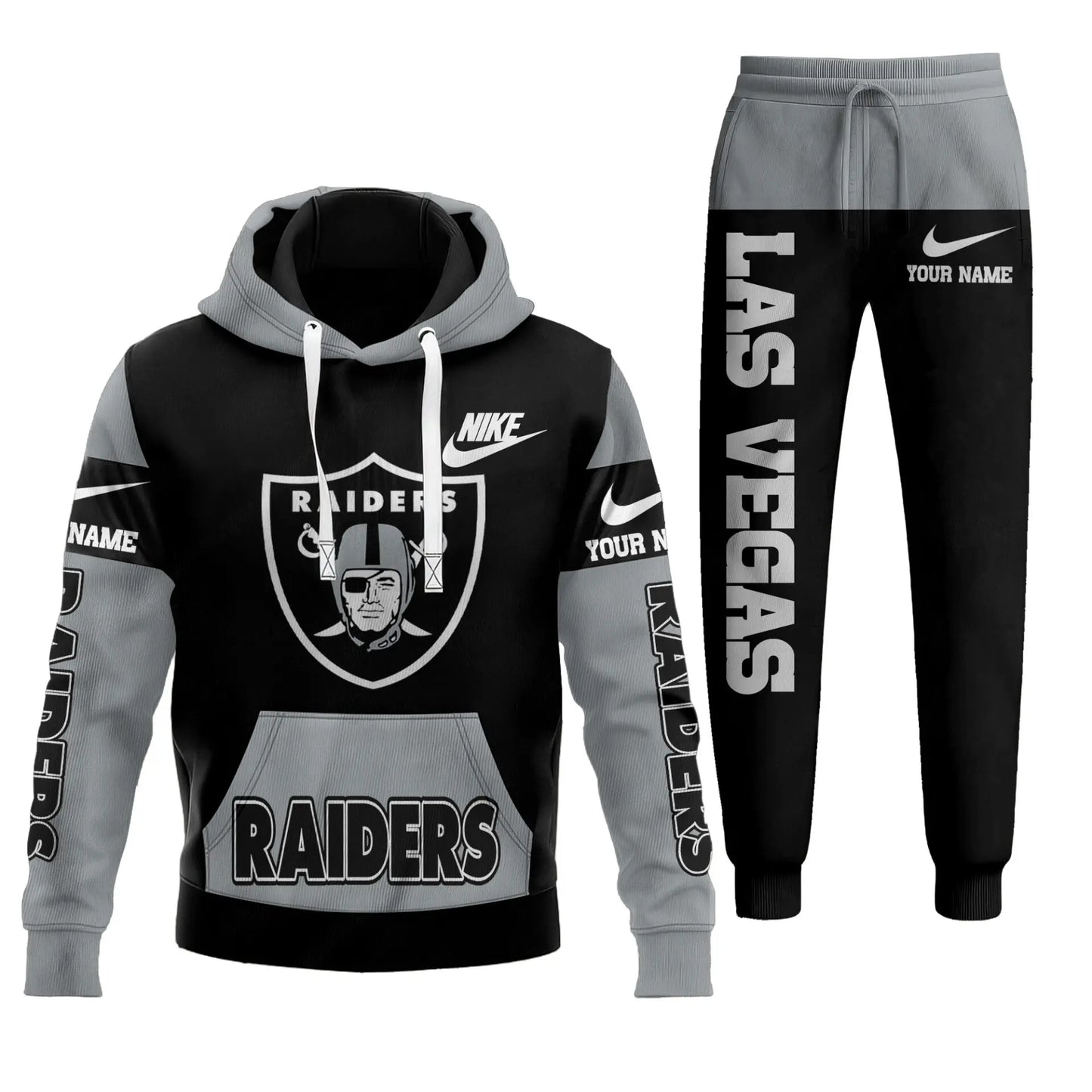 Las Vegas Raiders | Premium Hoodie & Pants Set TD – HuddleStyle.com - Main