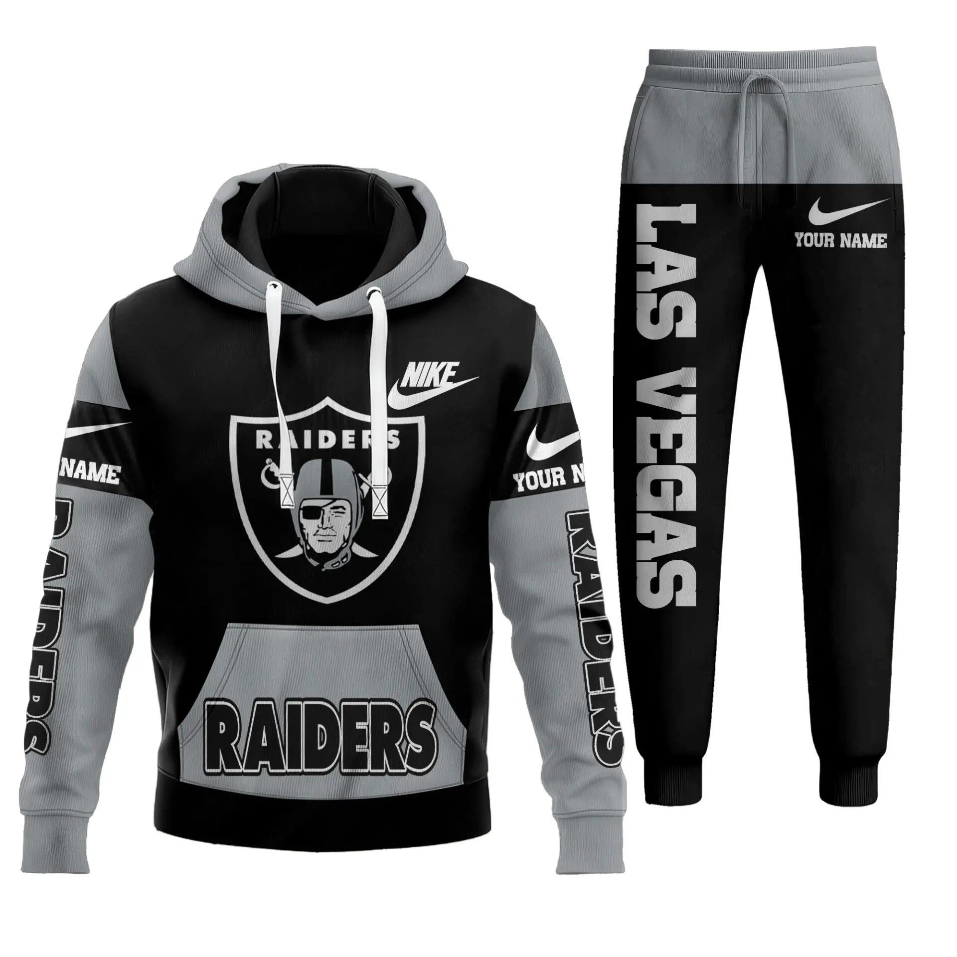 Las Vegas Raiders | Premium Hoodie & Pants Set TD – HuddleStyle.com - Main