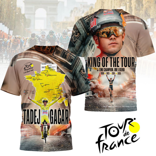 Tour de France | Premium 2025 Winner 3D Shirt NY