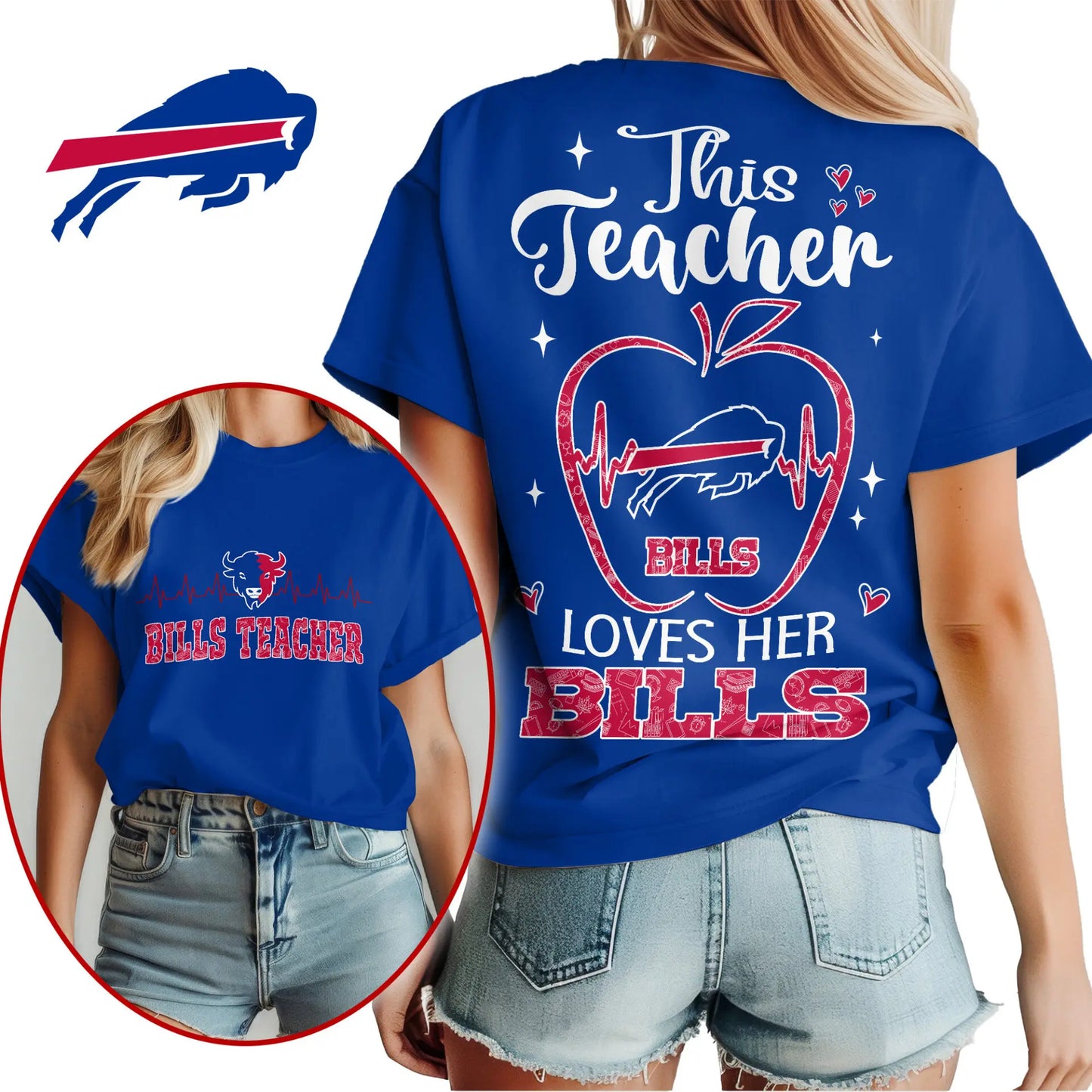 Buffalo Bills | Premium Teacher Appreciation Month Women Shirt NY – HuddleStyle.com - Image 4